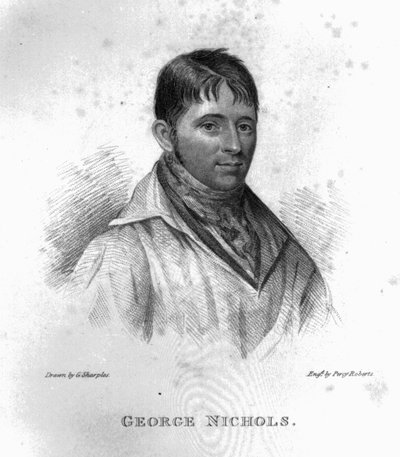 George Nichols, kaiverrettu Percy Robertsin toimesta. tekijältä George Sharples